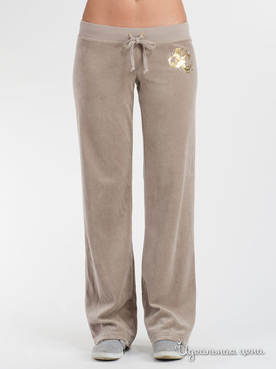 Брюки Juicy Couture, цвет бежевый