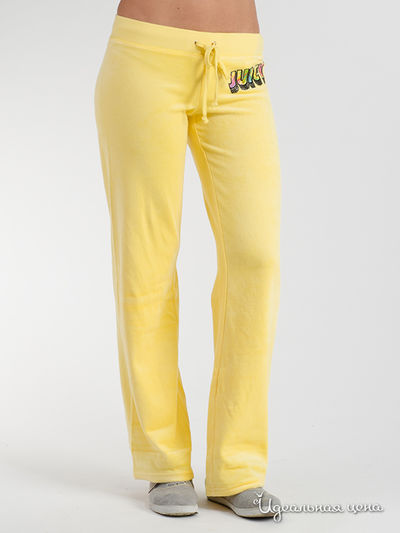 Брюки Juicy Couture, цвет желтый