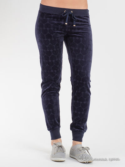 Брюки Juicy Couture, цвет фиолетовый