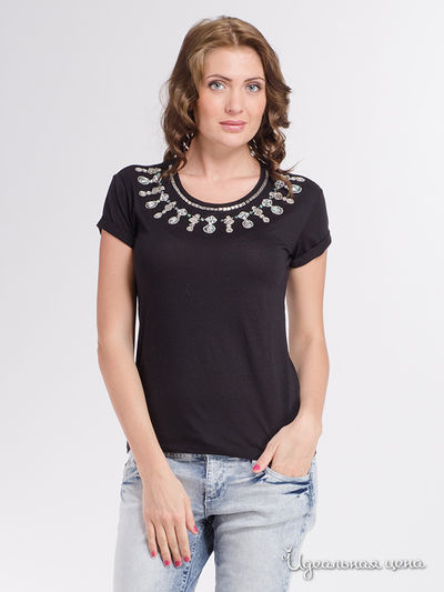 Футболка Juicy Couture, цвет черный