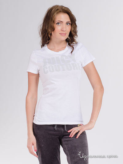 Футболка Juicy Couture, цвет белый