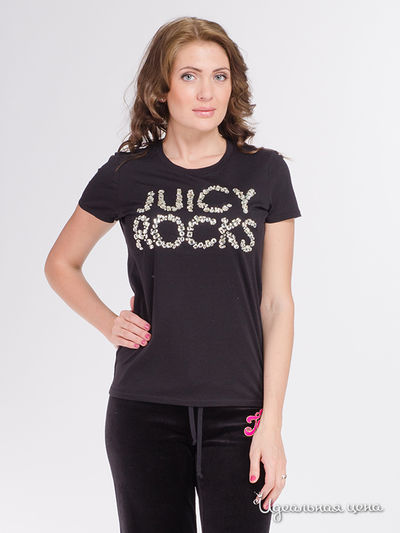 Футболка Juicy Couture, цвет черный