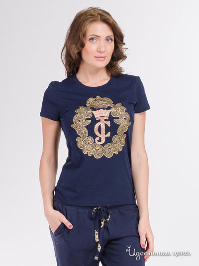 Футболка Juicy Couture, цвет синий