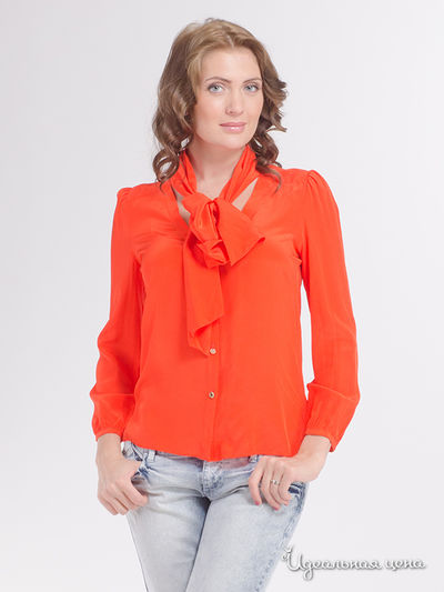 Блуза Juicy Couture, цвет оранжевый