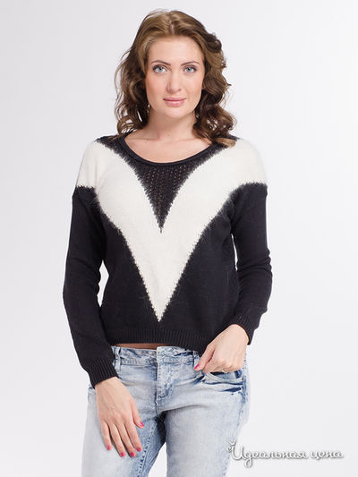 Джемпер Juicy Couture, цвет черный, белый