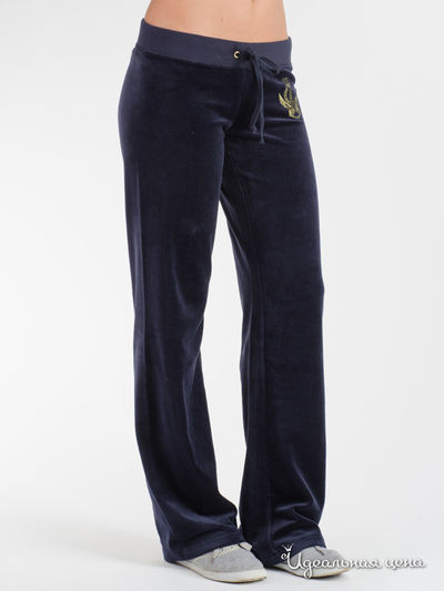 Брюки Juicy Couture, цвет синий
