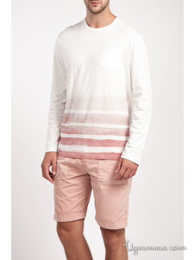 Лонгслив Tom Farr, цвет светло-бежевый, розовый