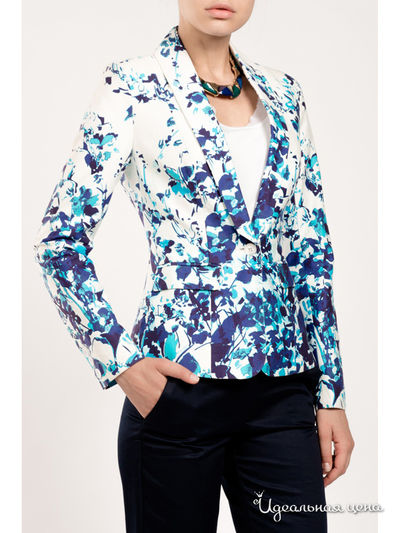 Жакет Tom Farr, цвет синий, молочный