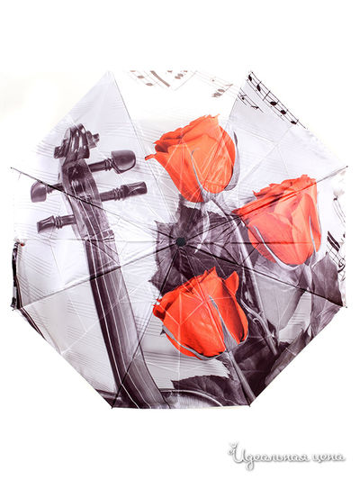 Зонт Flioraj, цвет белый, красный