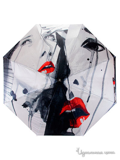 Зонт Flioraj, цвет белый, черный