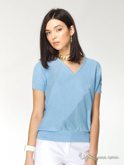 Пуловер Viaggio Donna, цвет голубой