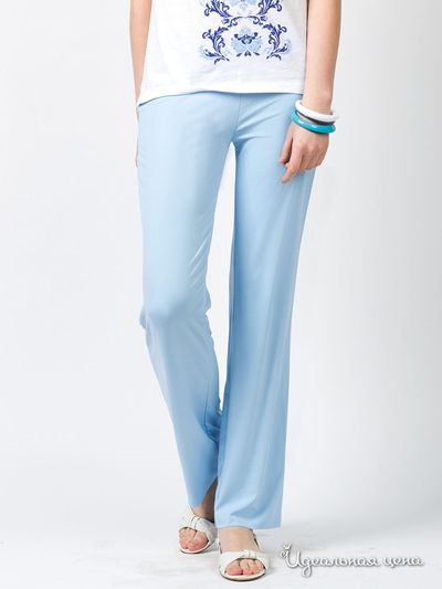 Брюки Viaggio Donna, цвет голубой