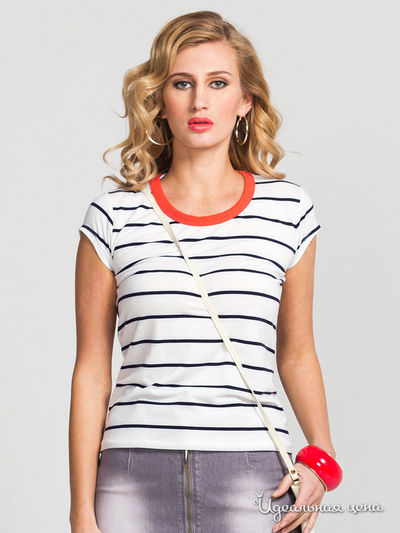 Футболка Viaggio Donna, цвет белый, синий