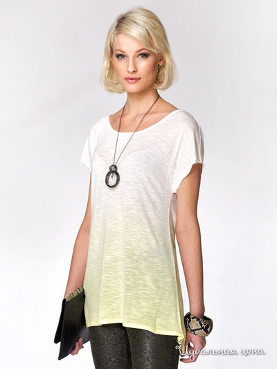 Туника Viaggio Donna, цвет белый, желтый