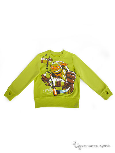 Толстовка Button Blue, цвет салатовый