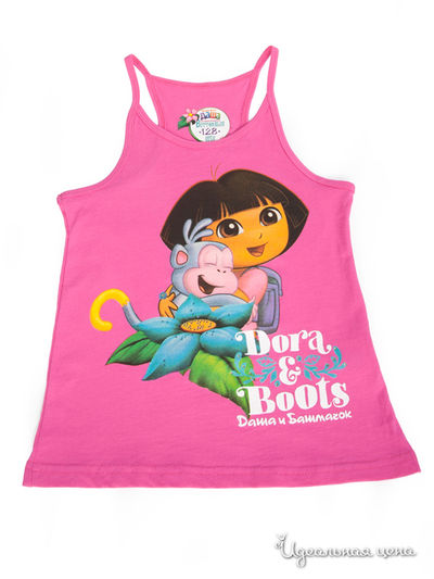 Майка Button Blue, цвет ярко-розовый