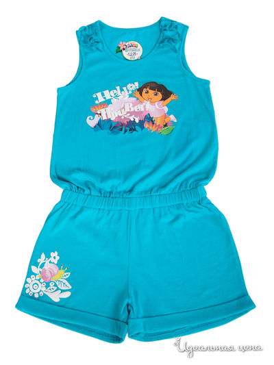 Полукомбинезон Button Blue, цвет бирюзовый