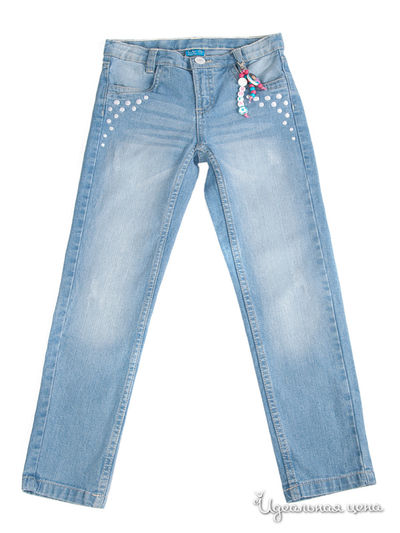 Брюки Button Blue, цвет голубой