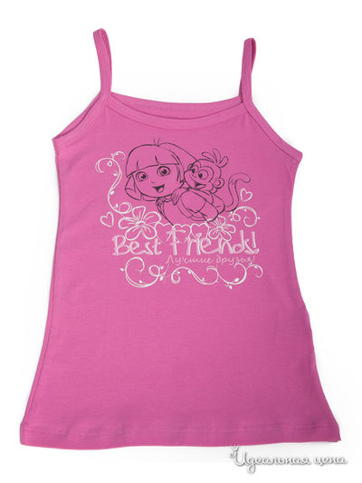 Майка Button Blue, цвет розовый