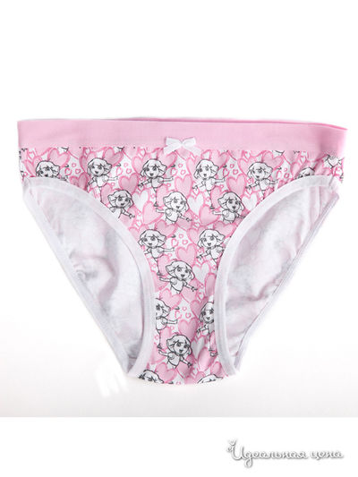 Трусы Button Blue, цвет белый, розовый