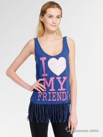 Топ Terranova, цвет синий