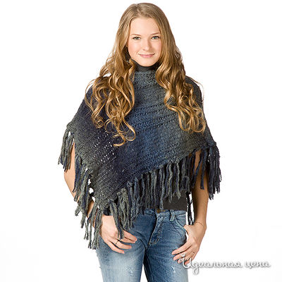 Шарф Marlboro Classics, цвет цвет синий