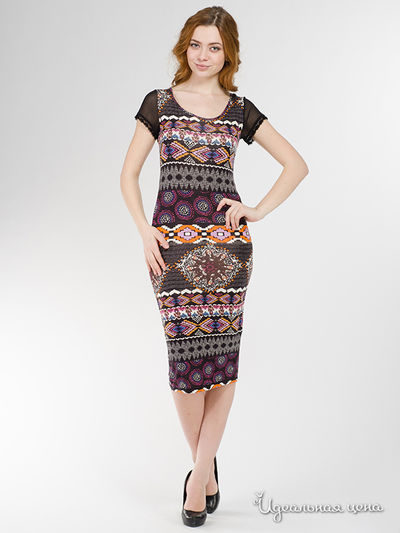 Платье Fornarina, цвет мультиколор