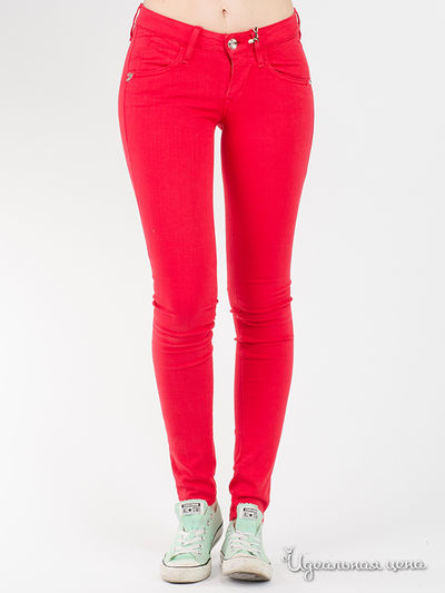 Брюки Fornarina, цвет красный