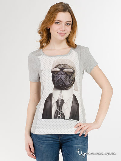 Футболка Passport, цвет серый