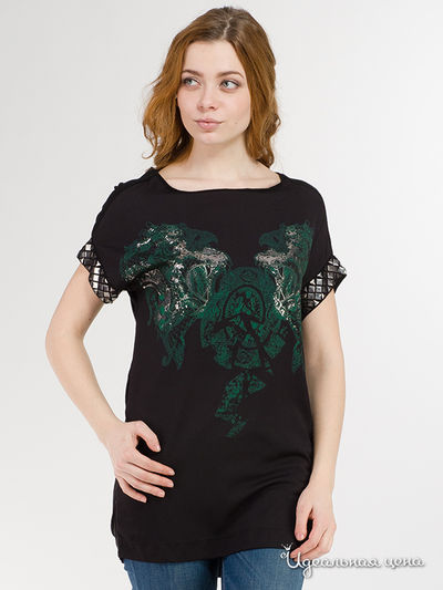 Футболка Passport, цвет черный