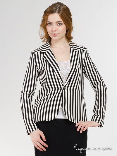 Жакет Pepe Jeans London, цвет черный, белый