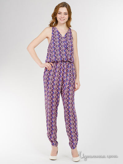 Комбинезон Pepe Jeans London, цвет сиреневый