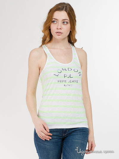 Футболка Pepe Jeans London, цвет салатовый
