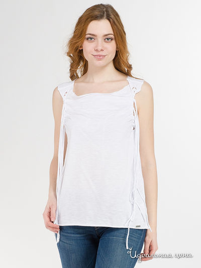 Топ Pepe Jeans London, цвет белый