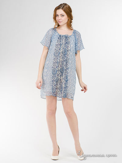 Платье Pepe Jeans London, цвет голубой