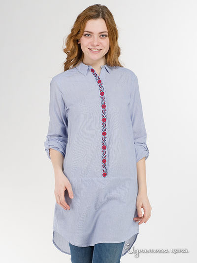 Платье-туника Silvian Heach, цвет голубой