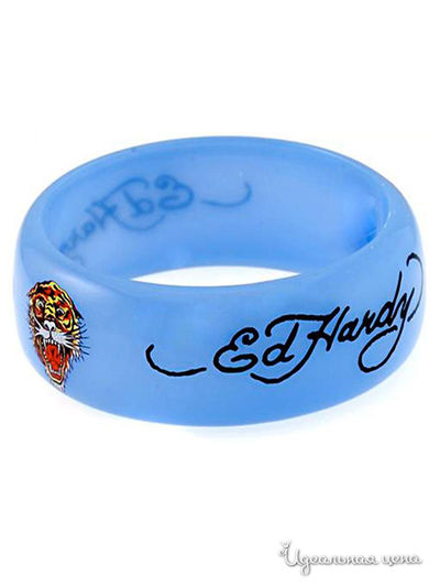 Браслет Ed Hardy, цвет синий
