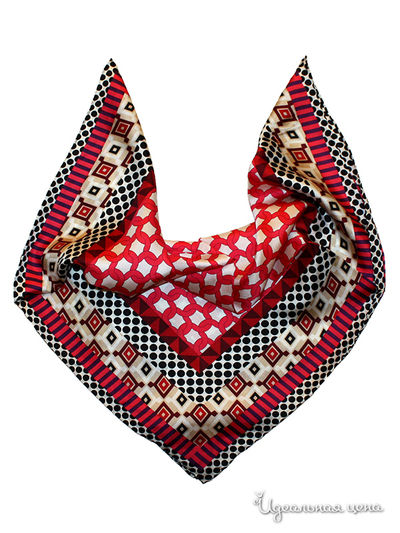 Платок Passigatti, цвет красный, черный