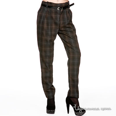 Брюки AgathaNiroWillGrace, цвет цвет серый / коричневый