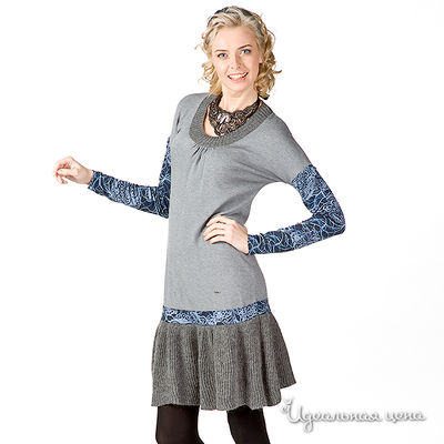 Платье Bambolita, цвет цвет серый