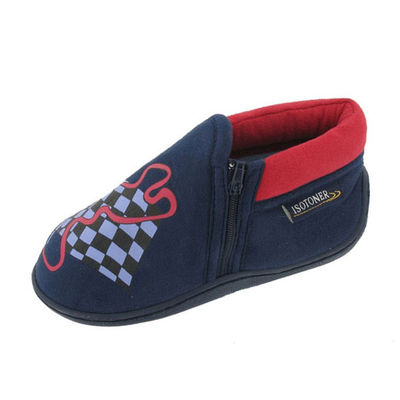 Тапочки Isotoner, цвет цвет синий