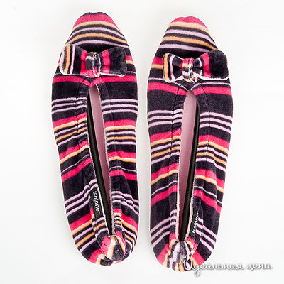 Балетки Isotoner, цвет принт полоска