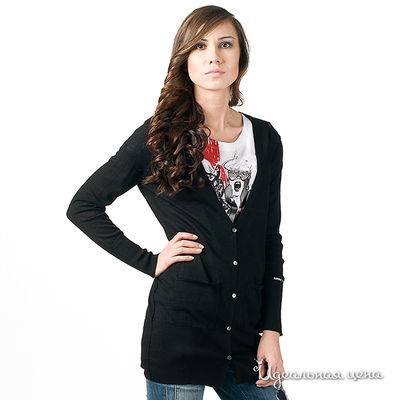 Кардиган Miss Sixty, цвет цвет черный