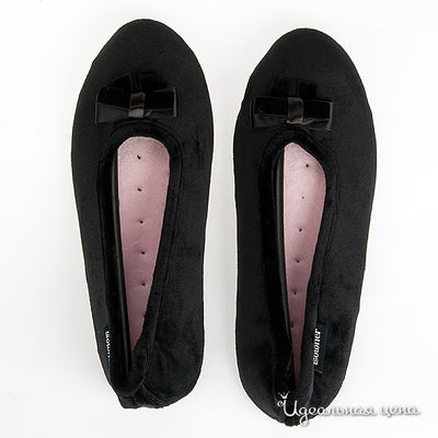 Балетки Isotoner, цвет цвет черный