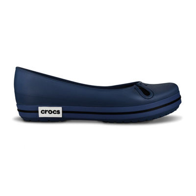 Балетки Crocs, цвет цвет синий