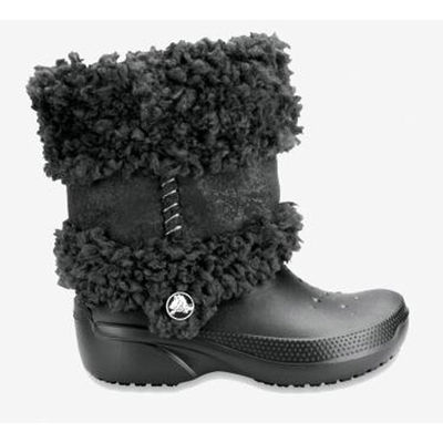 Сапоги Crocs, цвет цвет черный