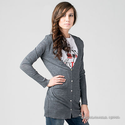 Кардиган Miss Sixty, цвет цвет серый