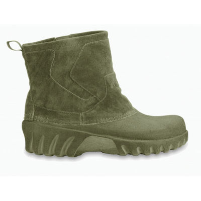 Ботинки Crocs, цвет цвет болотный