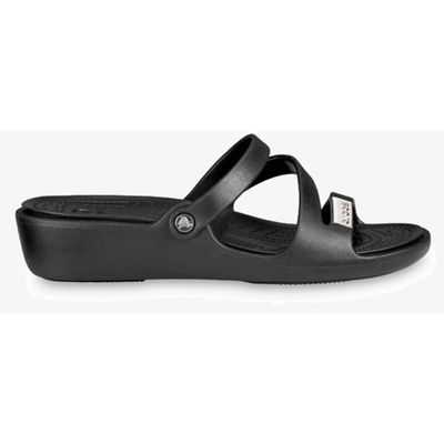 Сандалии Crocs, цвет цвет черный