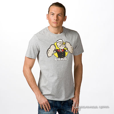 Футболка Energie, цвет цвет серый